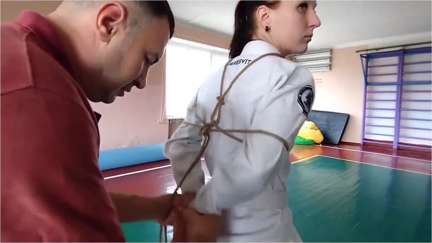 Monk Rope Binding Demonstration 5