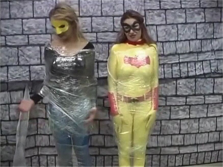 Superheroine Wrapped