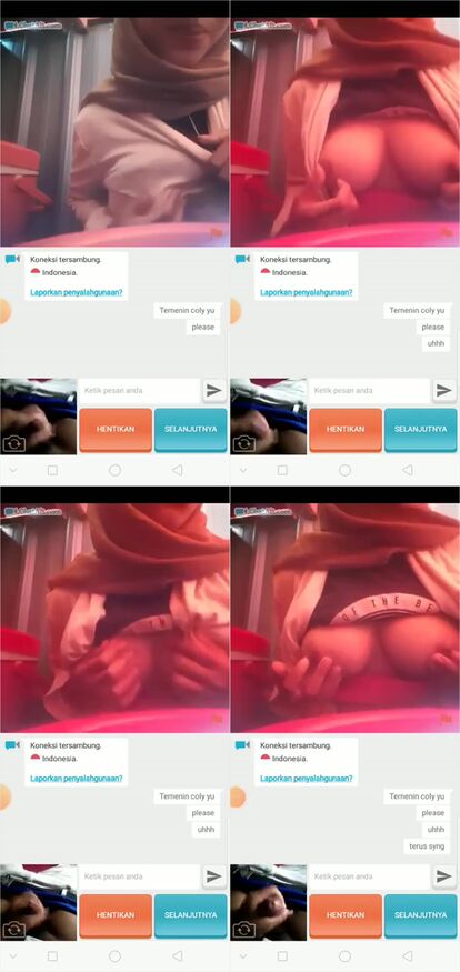 Ome Tv Hijab Hitam Mulus - Bokep Viral