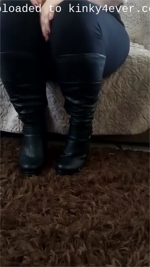 Leather Boot Worship