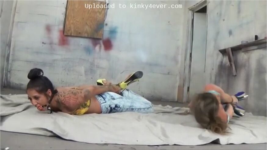 Stefania Mafra In And Nichole Struggling On The Floor
