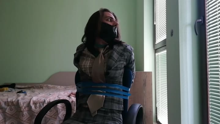 Secretary Bound And Gagged