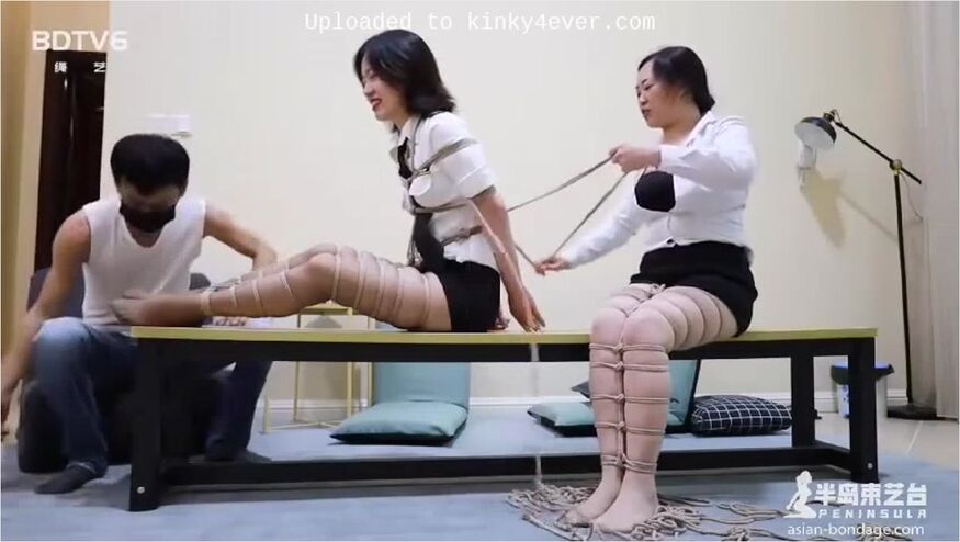 Subtitles Needed - Chinese Step mom And Step daughter Bondage