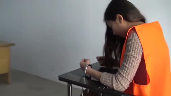 Chinese Girl At Jail