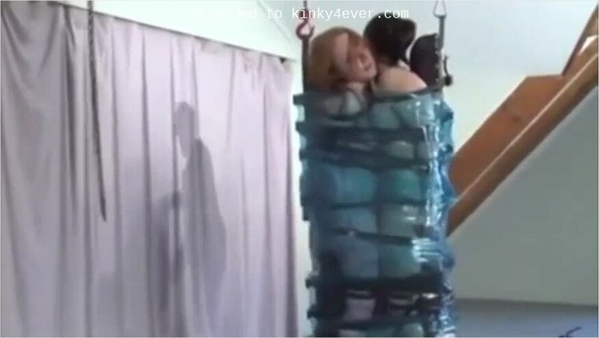 Two Girls Wrapped Together