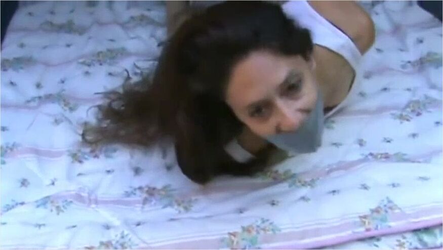 Milf Gagged/bound In Back Of Truck