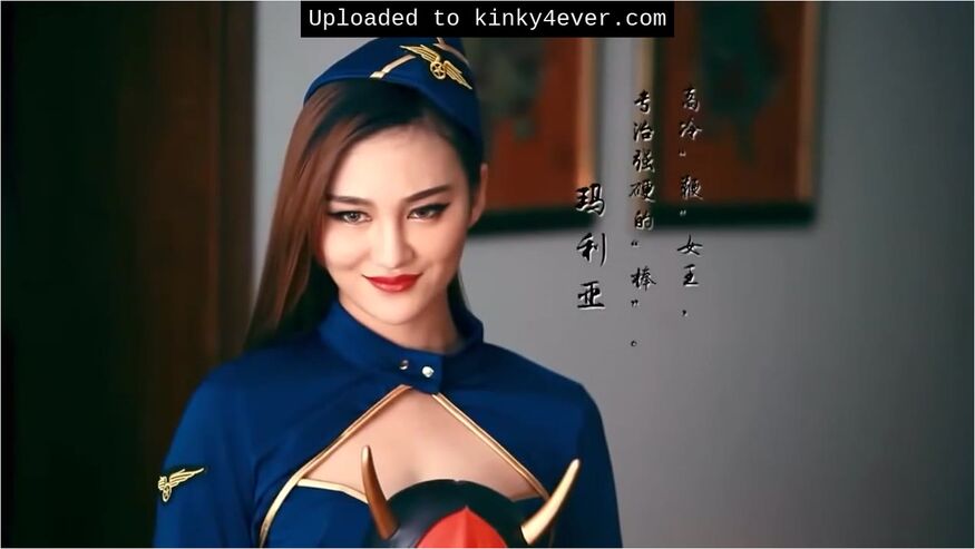 The Oni Mascked Mistress And The Two Sexy Slaves