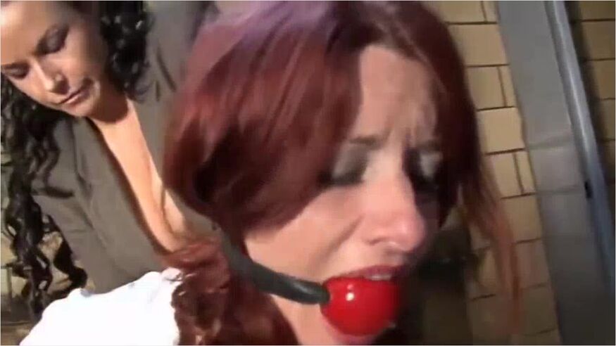Hogtied Redhead Babe