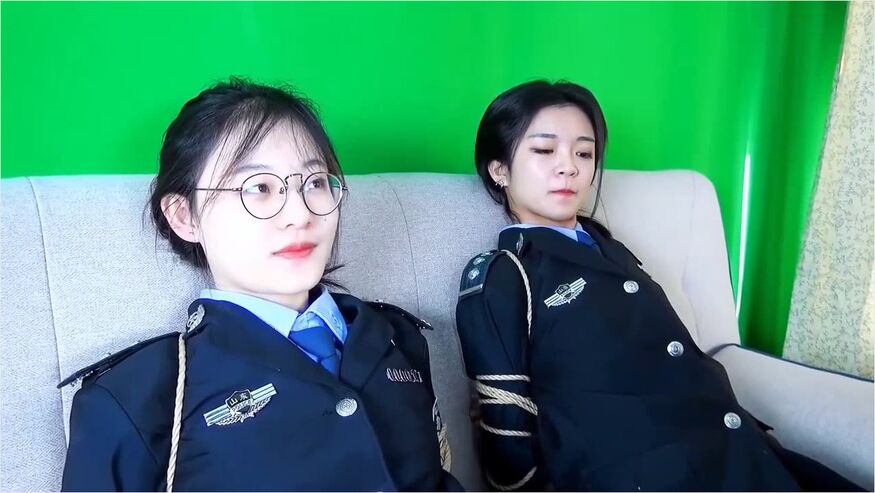 Two Asian Policewomen In Trouble