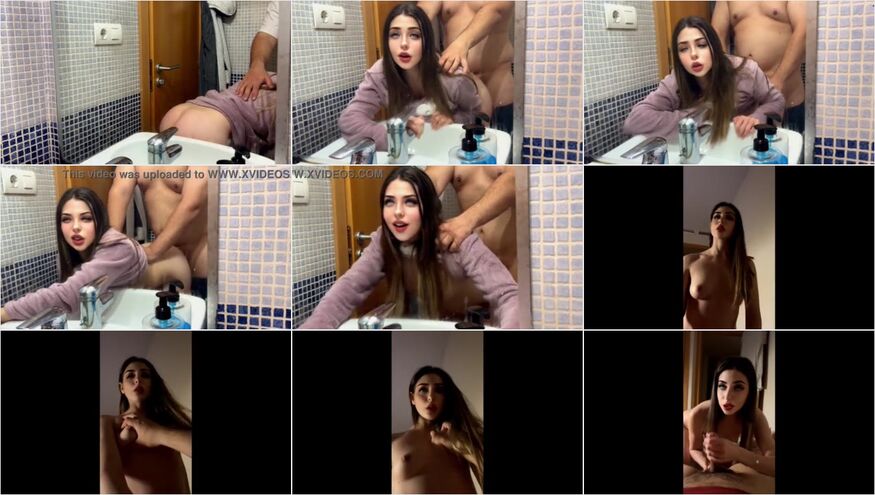 Bokep Barat Quiero Que Me Folles En El Bano Antes De Irte Al Trabajo Padrastro Mete Su Polla Hasta El Fondo En Hijastra Caliente