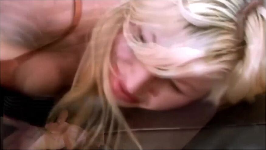 Hot Blonde Model Dee Dee Spanked Hard Otk To