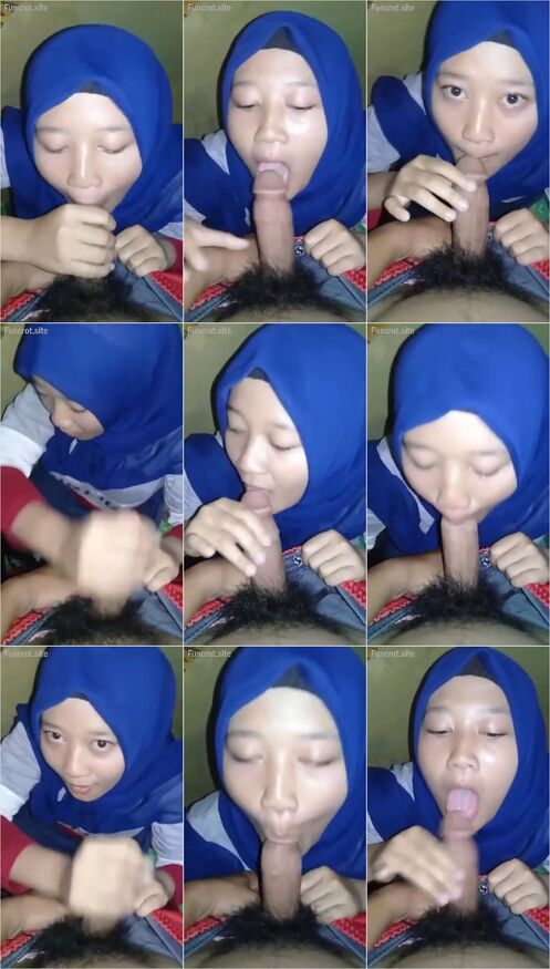 Bokep Sepongan Nikmat Ukhti Hijab Biru - Bokep Indo