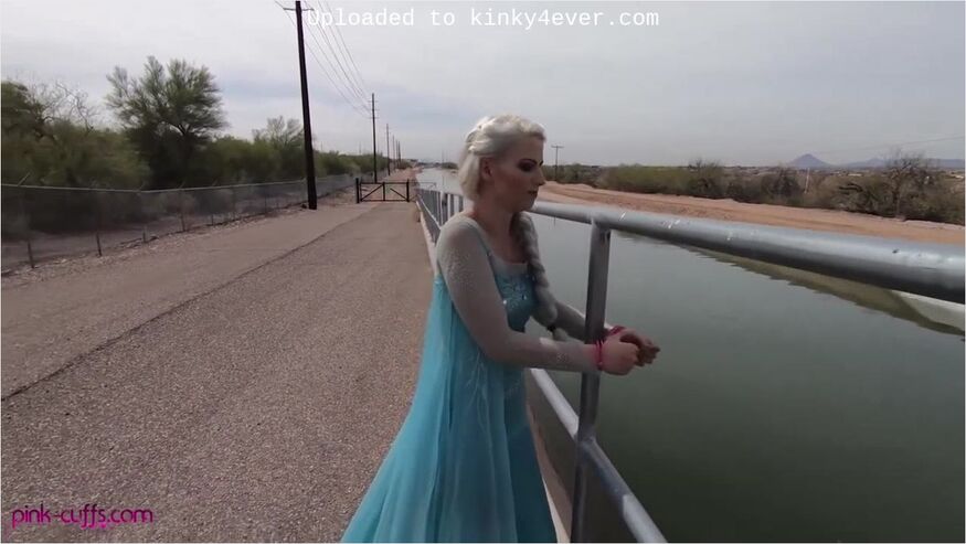 Ice Princess Handcuffed