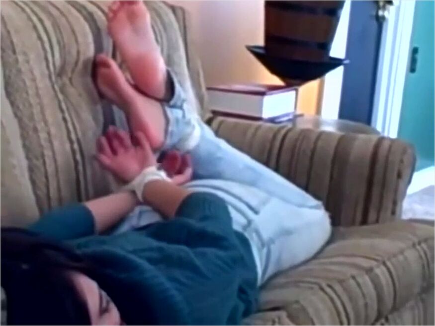 Hogtied Brunette