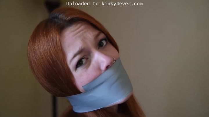 Penny Reid Wrap Gagged And Tape Bondage