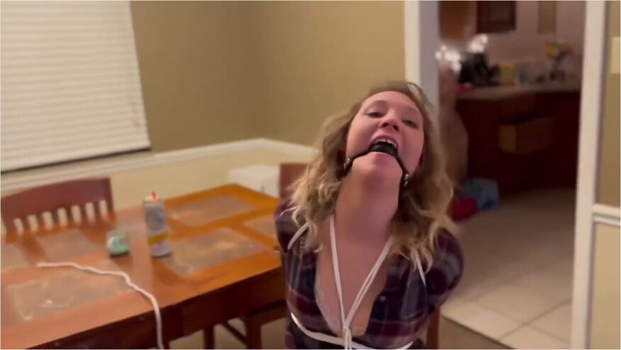 Bailey - Gagged In Plaid