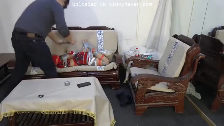Christmas Hogtie