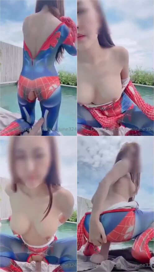 Bokep Nong June Berpakaian Seperti Spider Man Sosok Gadis Yang Super Menggoda - Bokeplah
