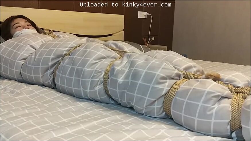 Asian Girl Blanketed