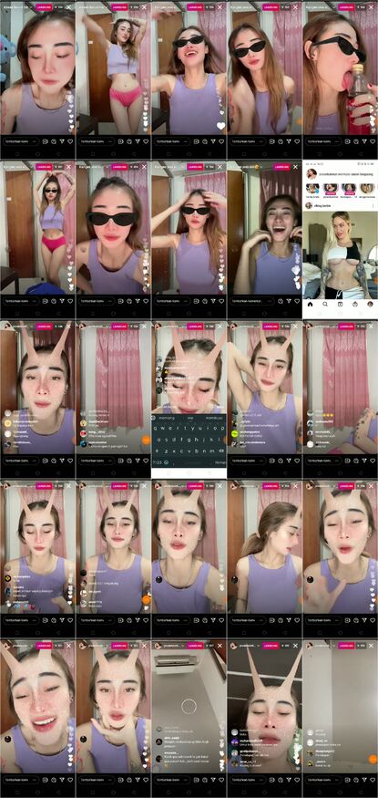 Tesi Intan Pamer Tetek Live Instagram - Igodesu