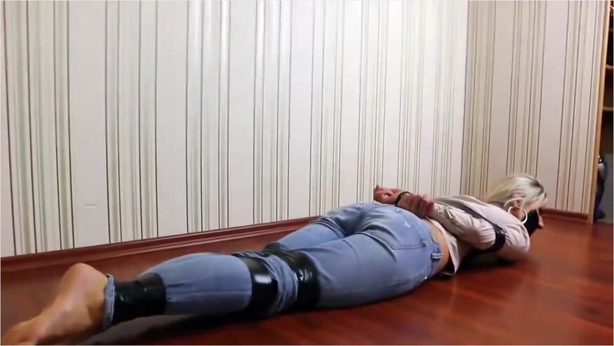 Taped Up In Jeans