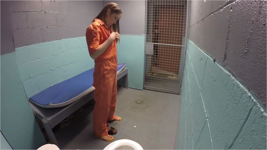 Rachel Locked In Holding Cell
