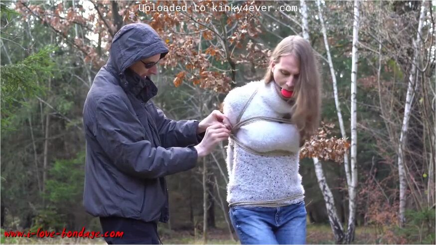 Outdoor Sweater Bondage