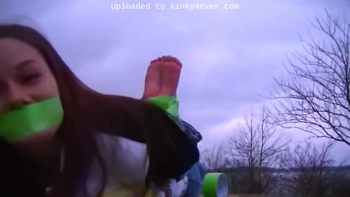 Outdoor Barefoot Bondage