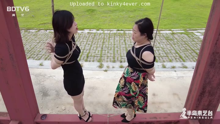 Step mom And Step daughter Public Bondage (subtitles Needed)