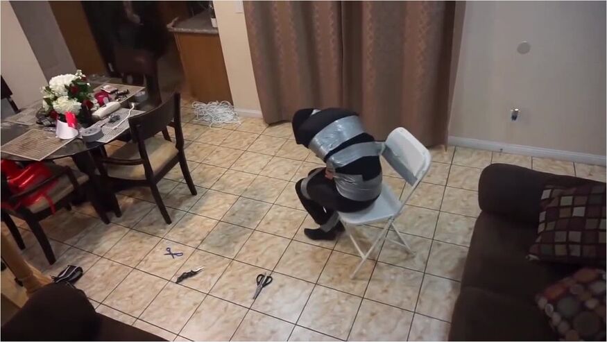 Chair Tied Mexican Girls
