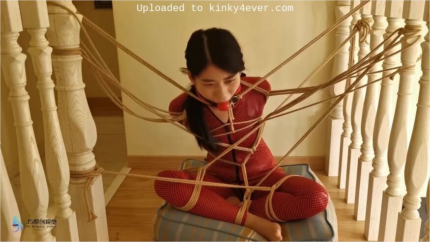Asian Tied In Red