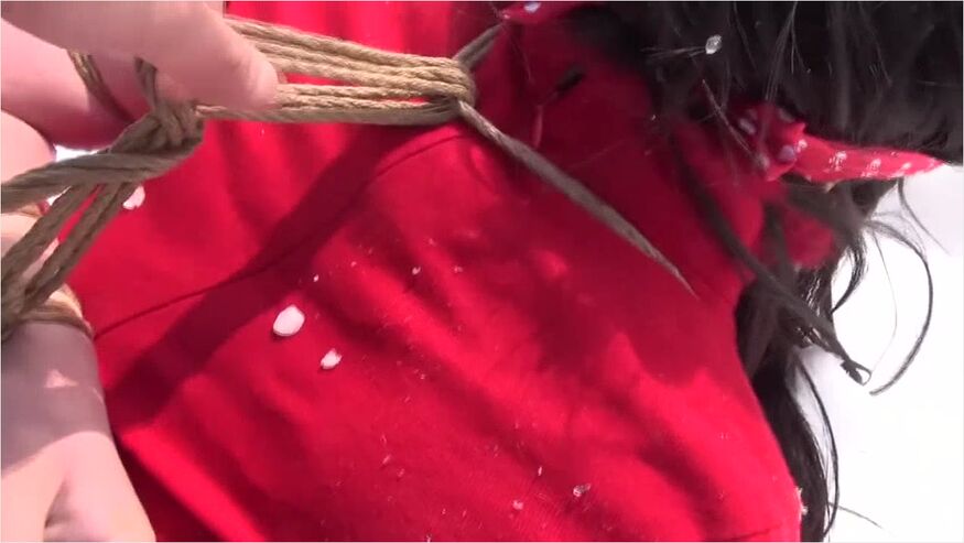 Bondage In The Snow - Asian