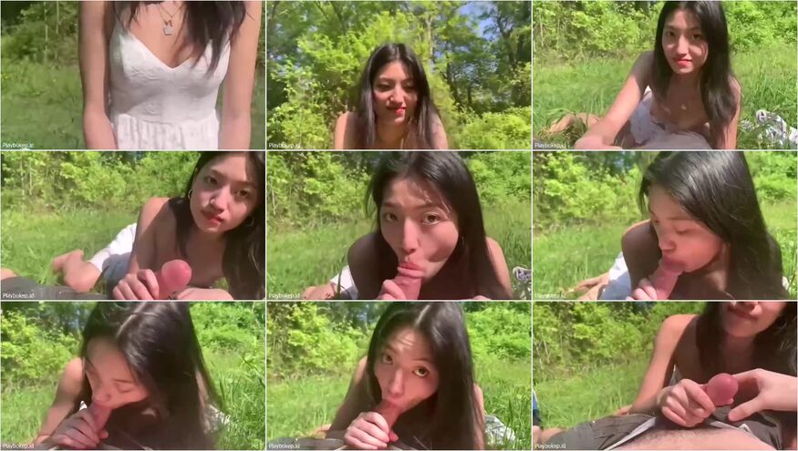 Video Main Dengan Pacar Di Hutan Dengan Gaun Putih Bokeplah