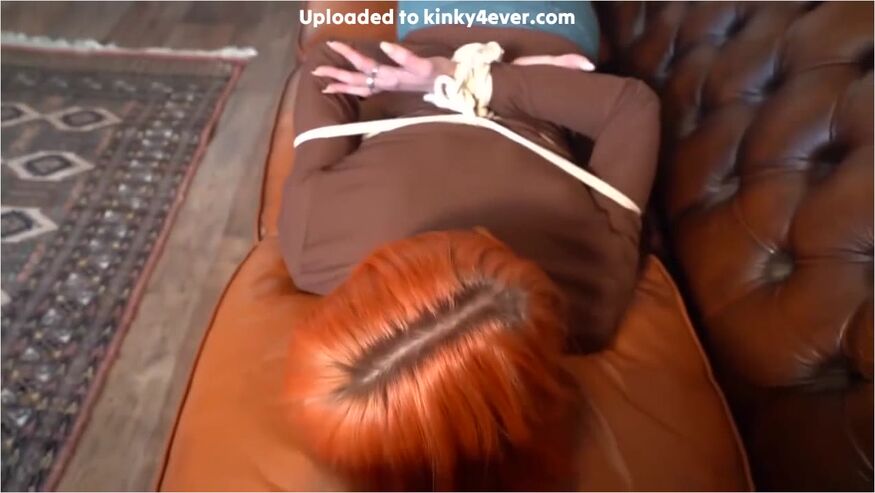 Brown Turtleneck & Sofa Tied