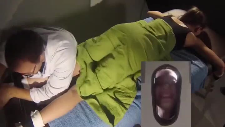 Ksenia On The Massage Table