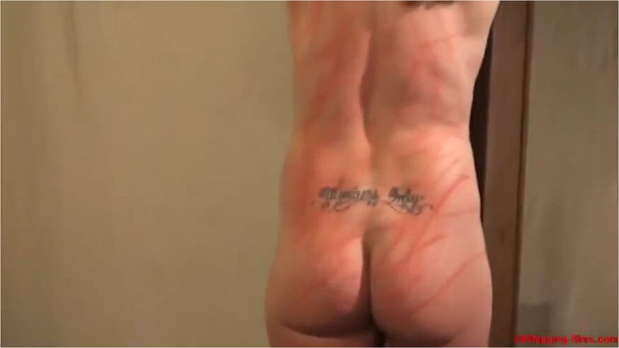 Whipped Tied To The Post - Bondage And Spanking