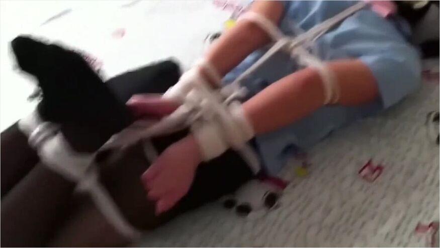 Hogtied Police Woman