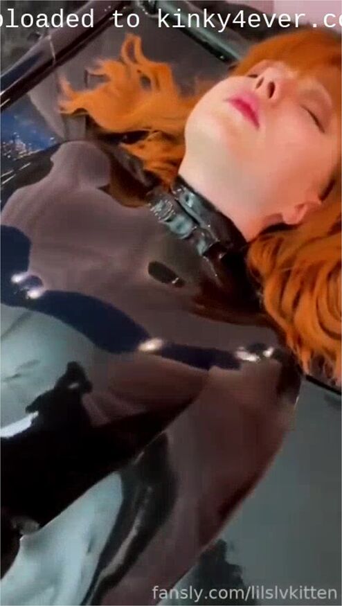 Redhead Shined Up In Her Vacbed