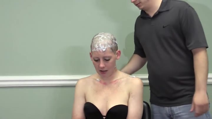 Cuffed And Head Shaved