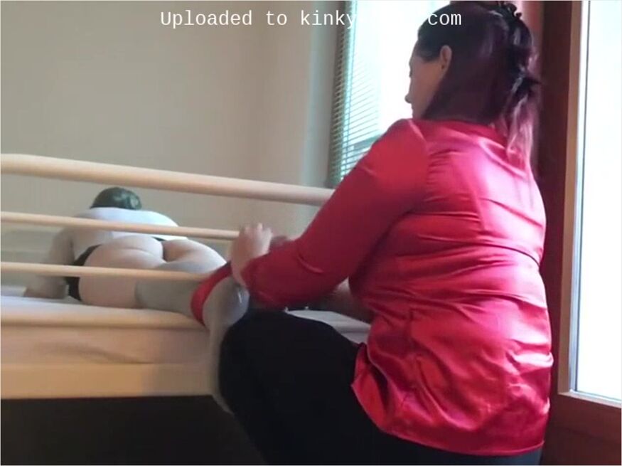 Alexia Gets A Domestic Spanking & Bastinado