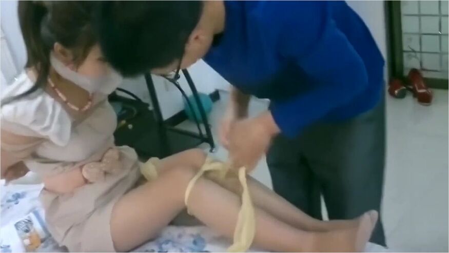 Asian Girl Otm Gagged On Bed