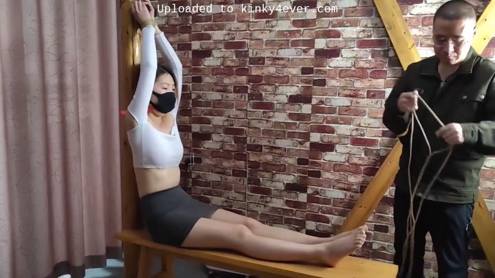 Irene Tightens The Tiger Stool Adjustment, Stockings An