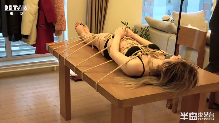 Asian Table Bondage