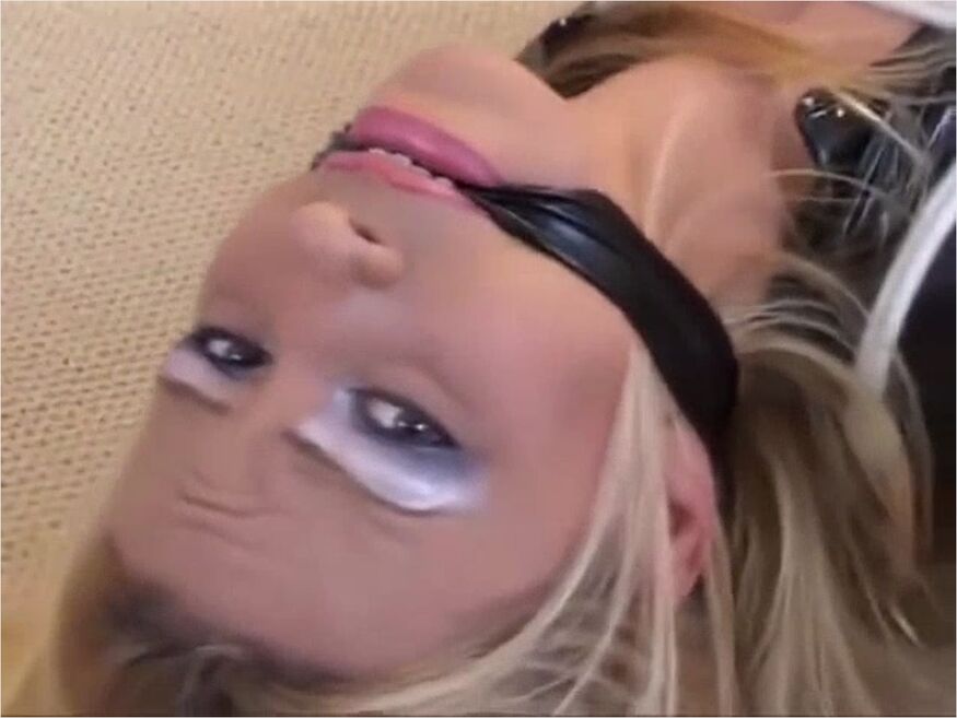 Busty Blonde Catsuit