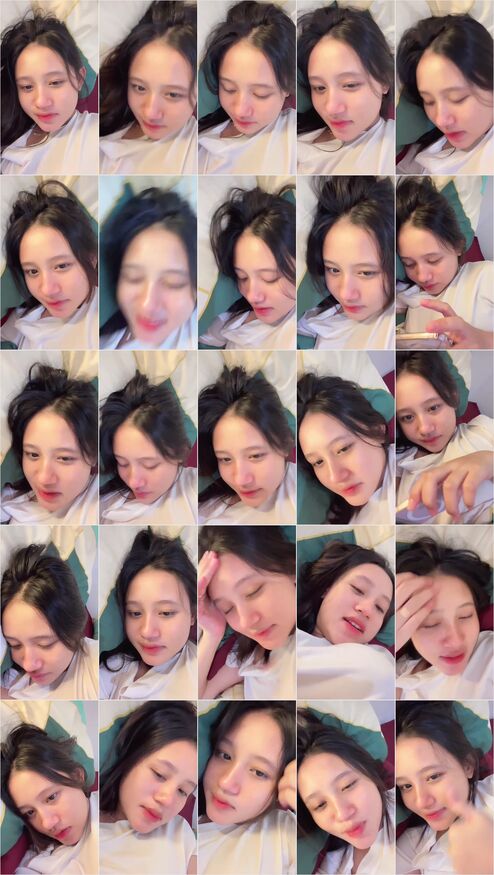 Becca Cantik Gak Pake Bra Sleep Call Manja Yuk - Idodesu