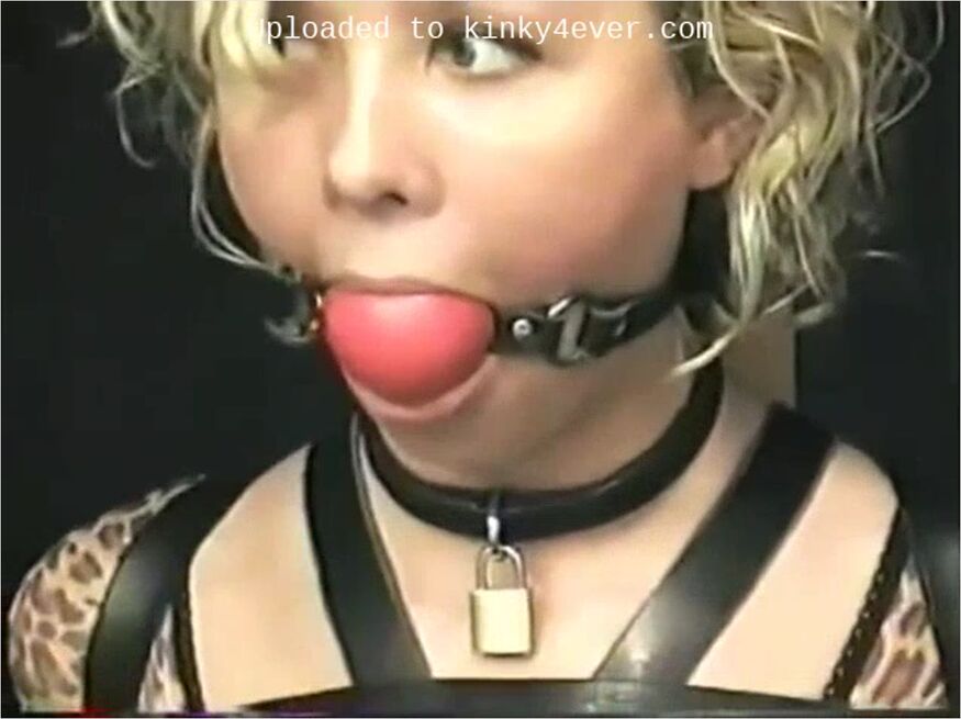 Woman Strapped To Pole