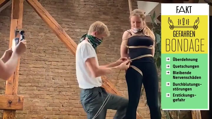 Girl Tried Shibari