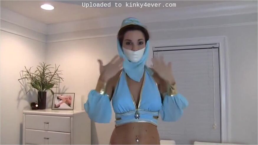 Harem Girl Gets Microfoam Gagged And Fucked