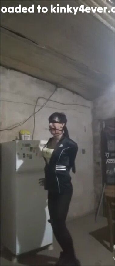 Bound And Gagged With A Jacket.2