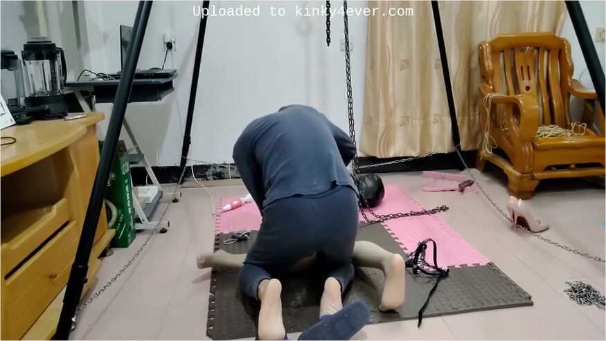 Chinese Ball Gagged And Breathplay